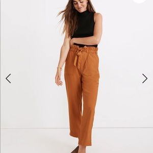 Madewell Dunaway Paperbag Pants